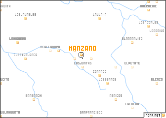 map of Manzano