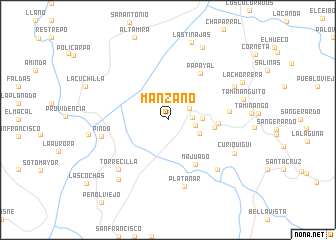 map of Manzano