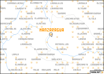 map of Manzaragua