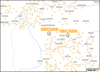 map of Manzarai