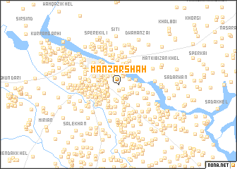 map of Manzar Shāh