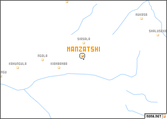map of Manzatshi