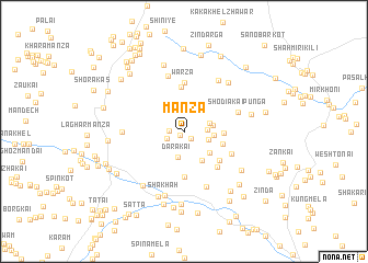 map of Manza