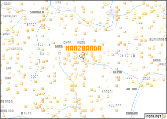 map of Manz Bānda