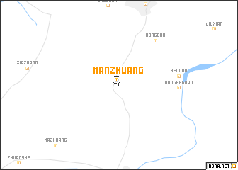 map of Manzhuang