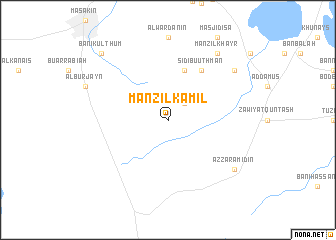 map of Manzil Kāmil