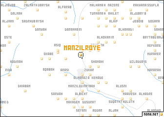 map of Manzil Roye