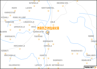 map of Manzimdaka