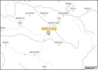 map of Manzimo