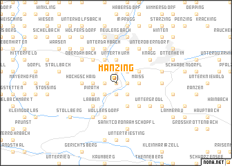 map of Manzing