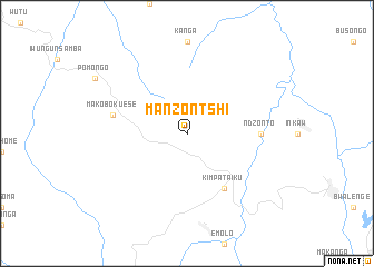 map of Manzontshi