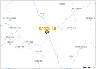 map of Manzuila