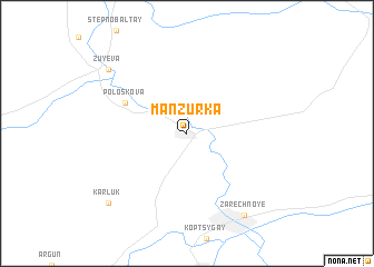 map of Manzurka