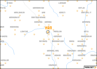 map of Mān