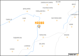 map of Maoba