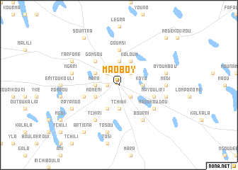 map of Maoboy