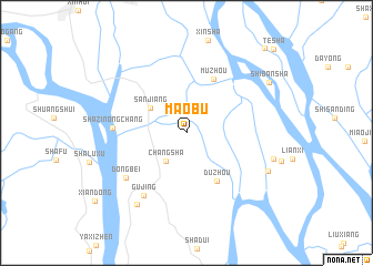 map of Maobu
