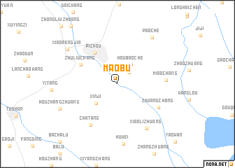 map of Maobu