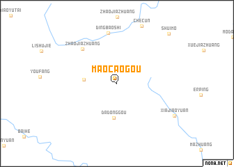 map of Maocaogou