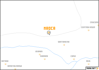 map of Maoca