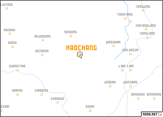 map of Maochang