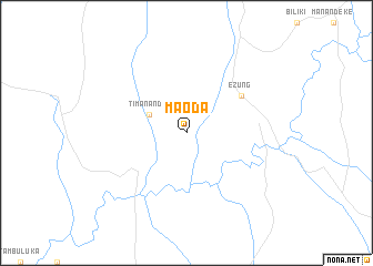 map of Maoda