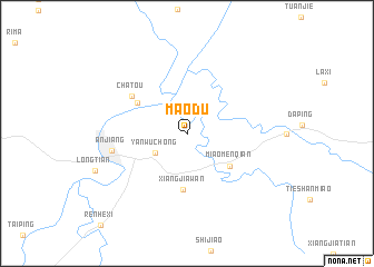 map of Maodu