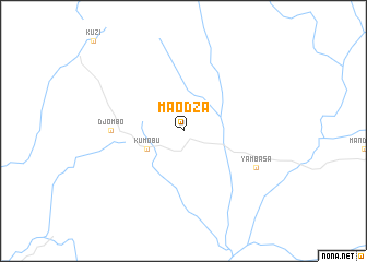 map of Maodza