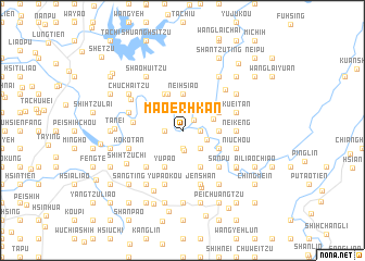 map of Mao-erh-kan