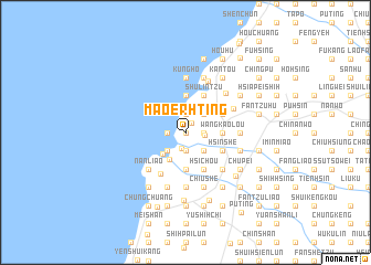 map of Mao-erh-ting