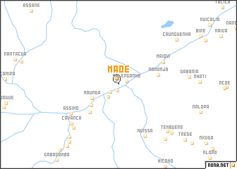 map of Maoè