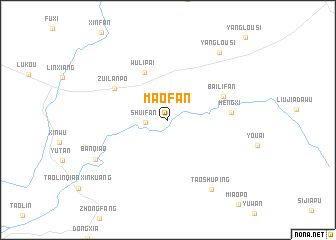 map of Maofan