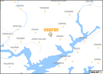 map of Maofan