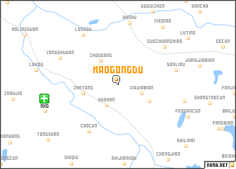 map of Maogongdu