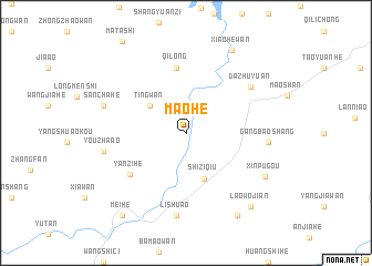 map of Maohe