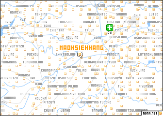 map of Mao-hsieh-hang