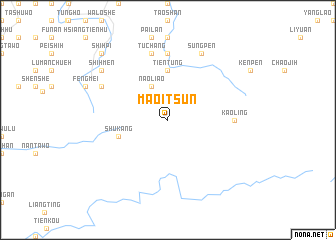 map of Mao-i-ts\