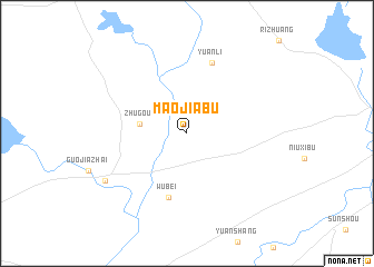 map of Maojiabu