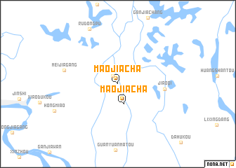 map of Maojiacha