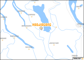 map of Maojiagang