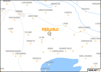 map of Maojiaji