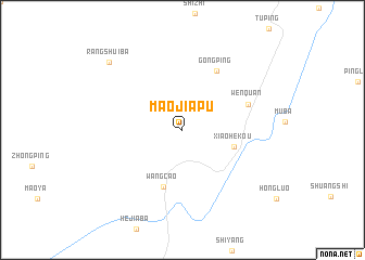 map of Maojiapu