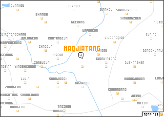map of Maojiatang