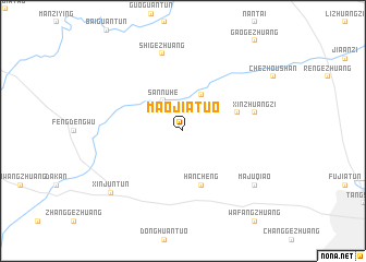 map of Maojiatuo
