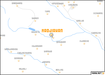 map of Maojiawan