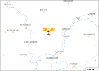 map of Maojia