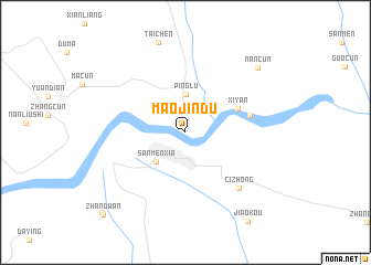 map of Maojindu