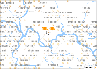map of Mạo Khê