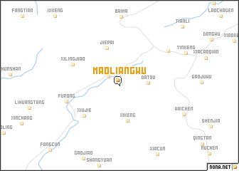 map of Maoliangwu