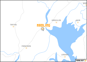 map of Maoling
